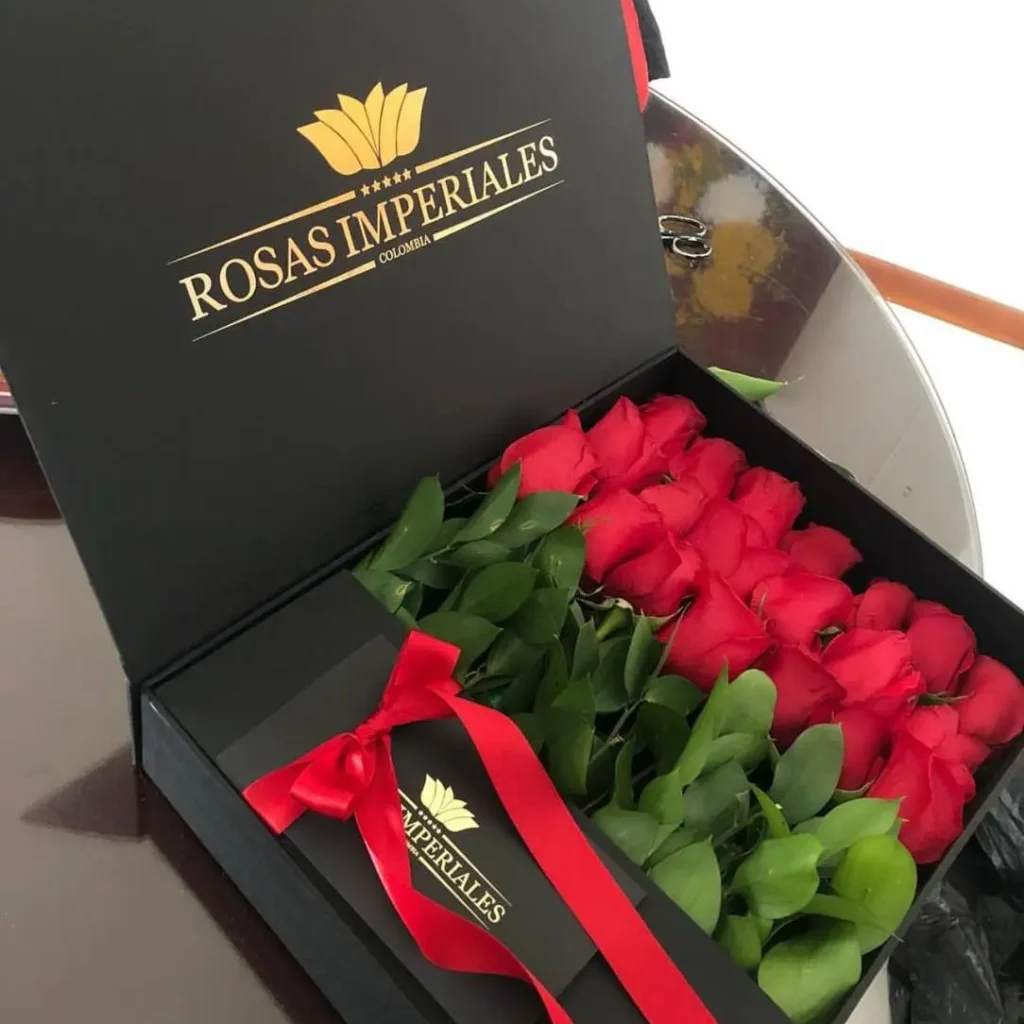 Estuche 24 rosas