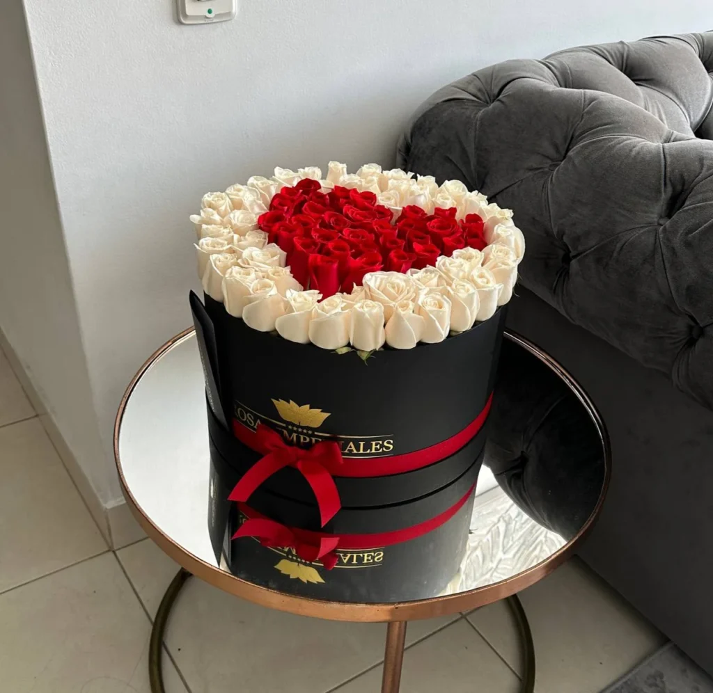 Redonda XL con corazón en el medio
