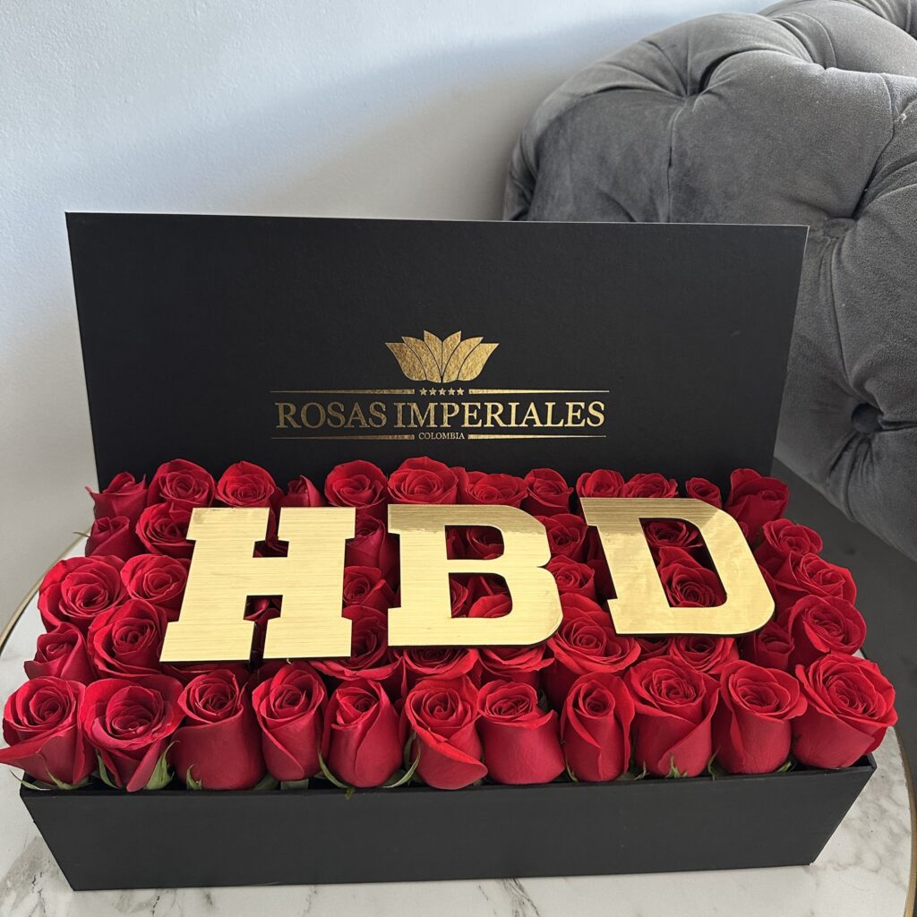 Rectangular pequeña hbd dorado